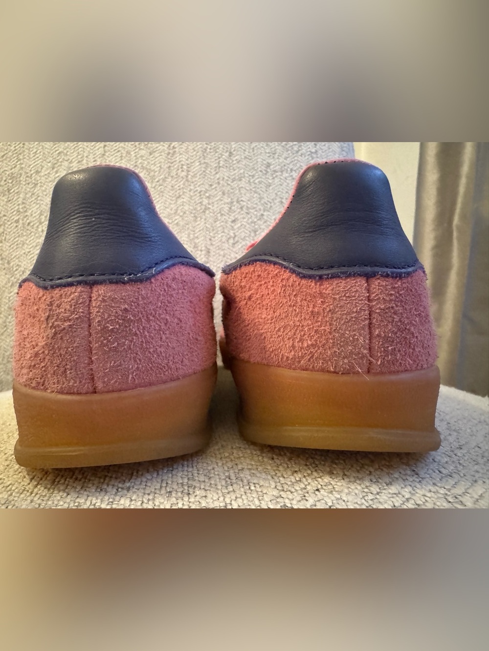 Adidas Gazelle Pink Suede Sneakers - Picture 4 of 8